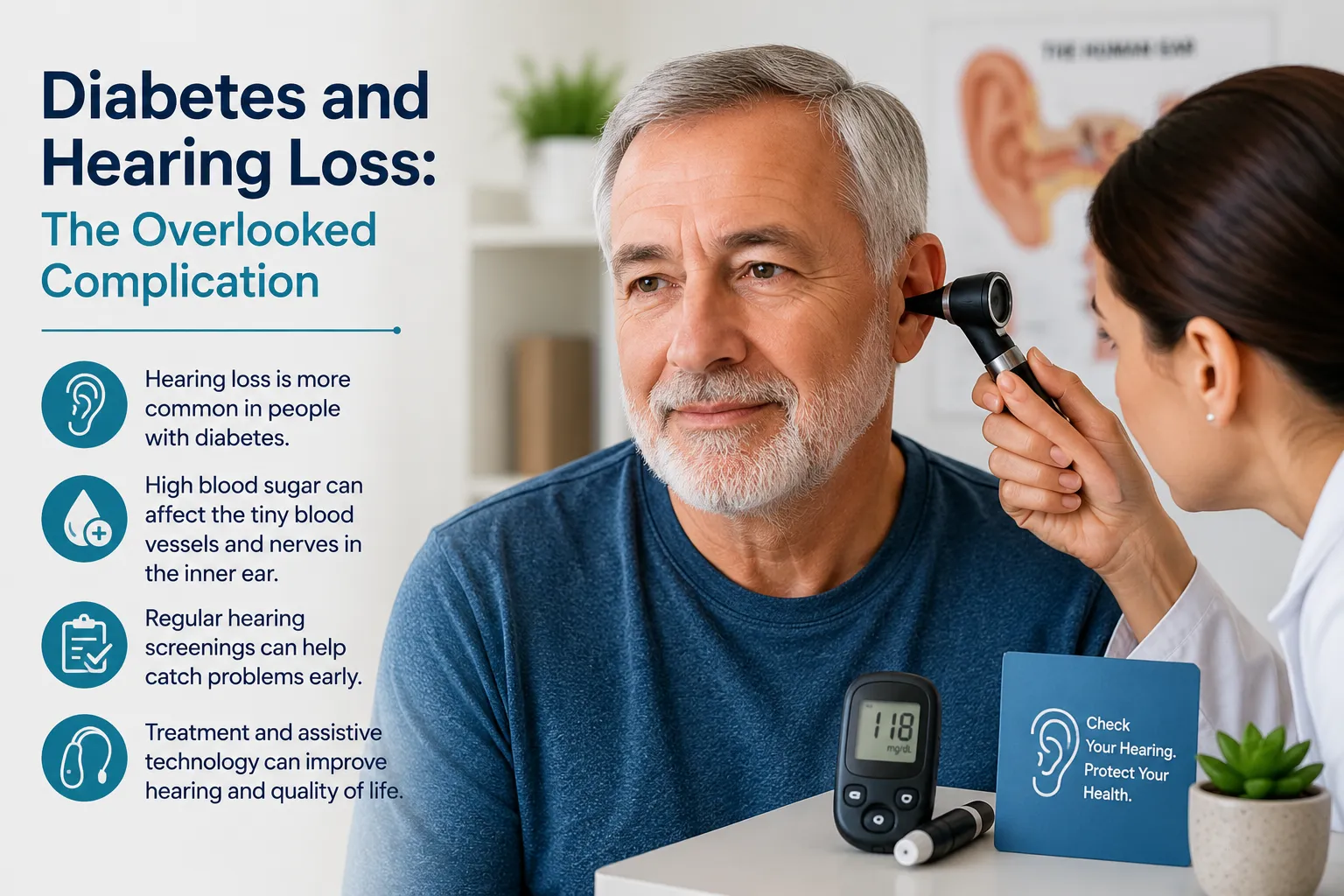 Diabetes and Hearing Loss: The Overlooked Complication You Should Know About