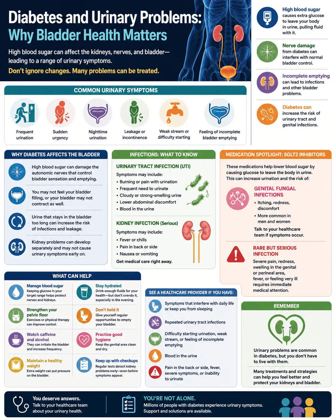 Diabetes and Urinary Problems: How Blood Sugar Can Affect Your Bladder